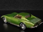 KK-Scale 1:18 1972 Chevrolet Corvette C3 metallic groen, Hobby en Vrije tijd, Modelauto's | 1:18, Overige merken, Auto, Onbekend