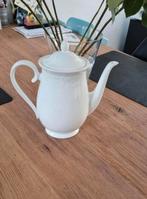 Villeroy en boch fiori weiss. koffiepot. nieuw., Ophalen of Verzenden