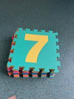 Foam puzzelmat met cijfers, Ophalen, Gebruikt