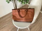 Handtas, schoudertas, bruin, met 2 handvaten., 40 tot 60 cm, 30 cm of meer, Bruin, Minder dan 35 cm