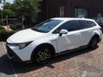Toyota Corolla Touring Sports 1.8 Hybrid Trek (bj 2021), Automaat, Wit, Stationwagon, Hybride Elektrisch/Benzine