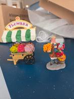 Lemax flower cart kerstdorp, Diversen, Kerst, Ophalen of Verzenden