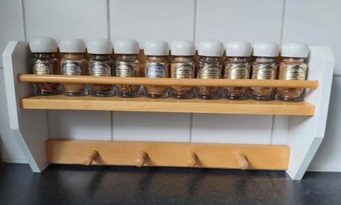 Kruidenrek, Huis en Inrichting, Keuken | Keukenelementen, Gebruikt, Minder dan 100 cm, Minder dan 50 cm, 25 tot 50 cm, Wit, Crème