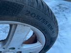 ZGAN Mercedes winterbanden+ velgen Continental 205/55R16H, Ophalen, Gebruikt, 16 inch, Band(en)