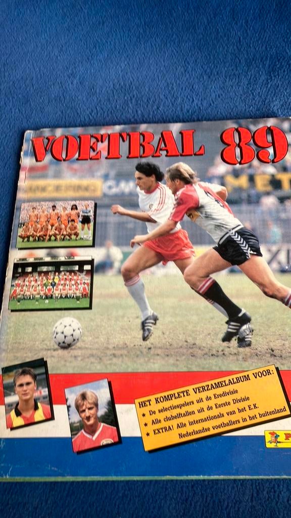 Panini voetbal 89, Verzamelen, Ophalen of Verzenden, Gebruikt, Overige binnenlandse clubs, Poster, Plaatje of Sticker