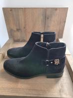 Enkellaarsjes van Tommy Hilfiger, Zwart, Lage of Enkellaarzen, Ophalen of Verzenden, Zo goed als nieuw