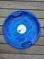 Twee snowdiscs (roze en blauw), Ophalen, Gebruikt, Kunststof