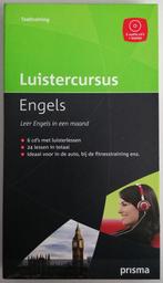 Taaltraining: Luistercursus ENGELS. 6 audio-cd's + boekje., Boeken, Ophalen of Verzenden, Zo goed als nieuw, Alpha