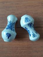 Delfts blauwe koordknoppen ca. 10,5cm hoog diameter 5,5cm A, Ophalen of Verzenden