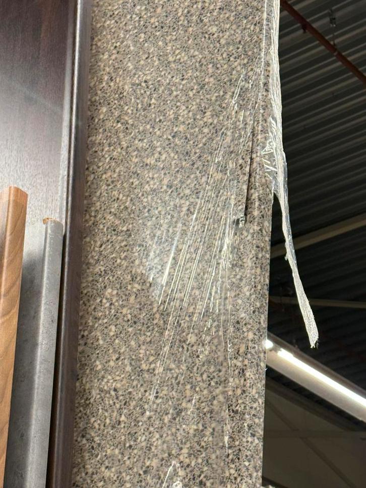 Keuken Werkblad terrazzo te koop nieuw, Doe-het-zelf en Verbouw, Platen en Panelen, Zo goed als nieuw, Ophalen