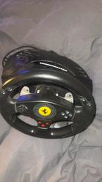 trustmaster stuur met gaspedaal haptic touch, Ophalen, Gebruikt