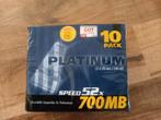 BESCHRIJFBARE CD'S (  NIEUW ), Computers en Software, Beschrijfbare discs, Platinum, Herschrijfbaar, Cd, Nieuw