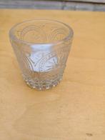 Waxinelicht glaasje voor waxinelichtje, Overige materialen, Ophalen of Verzenden, Zo goed als nieuw, Kandelaar