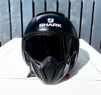 Shark Jet helm (maat L), Fietsen en Brommers, Brommerhelmen, Large, Zo goed als nieuw, Ophalen, Shark