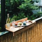 Originele balkonbar (2x), Tuin en Terras, Tuintafels, Ophalen, Gebruikt, Rechthoekig, Hout