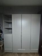 Woood pure beige 4 deurs hang- en legkast, 200 cm of meer, Zo goed als nieuw, 200 cm of meer, Grenenhout