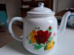 Emaille theepot, Huis en Inrichting, Keuken | Servies, Ophalen, Overige materialen, Overige stijlen, Overige typen