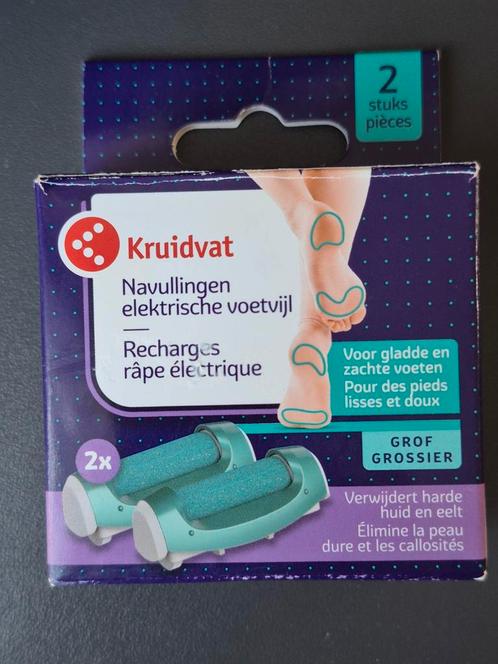 Kruidvat Voetvijl Navullingen Grof - 2 stuks, Sieraden, Tassen en Uiterlijk, Uiterlijk | Lichaamsverzorging, Nieuw, Overige typen