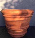 Grote zware terracotta stevige kwaliteit tuinpot 39/48cm, Tuin en Terras, Bloempotten, 40 cm of meer, Rond, Zo goed als nieuw