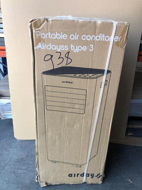 Mobiele airco Airdayss Type 3 nieuw in doos, Witgoed en Apparatuur, Airco's, Nieuw, Mobiele airco, 100 m³ of groter, 2 snelheden