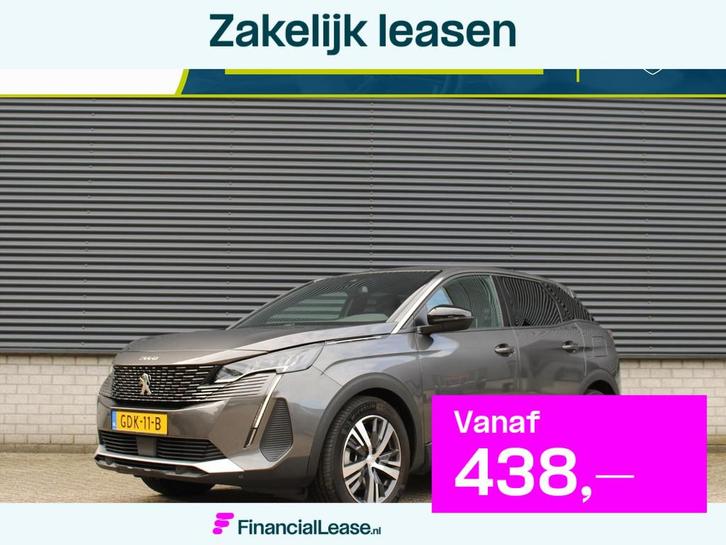 PEUGEOT 3008 Allure Pack Business Plug-in HYbrid 180pk Autom, Auto's, Peugeot, Bedrijf, Lease, Financial lease, Airconditioning