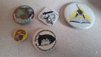 Vintage buttons 80s  oa anti - kernwapens, Verzamelen, Speldjes, Pins en Buttons, Ophalen of Verzenden, Gebruikt, Overige onderwerpen