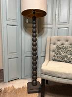 Hoge Lamp voet en kap massief  hout, olsson & Jensen Zweden, Ophalen of Verzenden, Nieuw, Hout