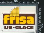 Sticker: Frisa IJs Glace (2), Verzamelen, Verzenden, Zo goed als nieuw, Bedrijf of Vereniging