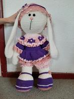 Gehaakt knuffelkonijn, Kinderen en Baby's, Speelgoed | Knuffels en Pluche, Ophalen of Verzenden, Nieuw, Overige typen