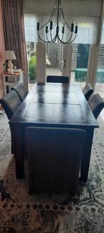 Eettafel met 6 stoelen, Ophalen, Gebruikt