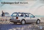 Poster VW Golf Variant, Deurposter of groter, Rechthoekig Liggend, Ophalen of Verzenden, Zo goed als nieuw