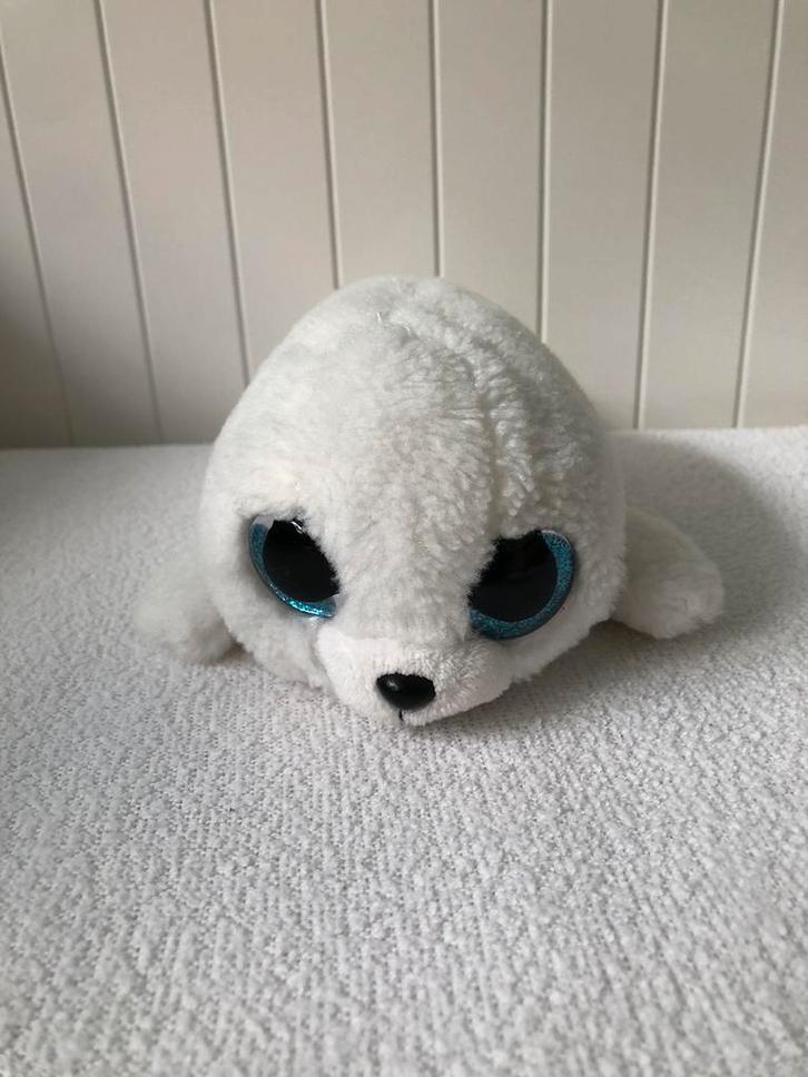 Ty beanie boo Icy, 20cm lang, Kinderen en Baby's, Speelgoed | Knuffels en Pluche, Zo goed als nieuw, Overige typen, Ophalen of Verzenden