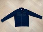 ZGAN: Blauwe wollen trui van Stone Island maat 164 / 14 jaar, Trui of Vest, Ophalen of Verzenden, Zo goed als nieuw, Stone Island