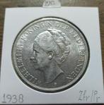 2,5 Gld 1938 2e, Postzegels en Munten, Munten | Nederland, Zilver, Ophalen of Verzenden, Koningin Wilhelmina, Losse munt