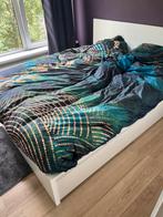 Ikea malm bed + matras, Ophalen, Tweepersoons, Zo goed als nieuw, 200 cm