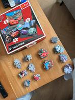 Trefl Cars Puzzel 3 in 1 - compleet, Ophalen of Verzenden, Minder dan 500 stukjes, Gebruikt, Legpuzzel