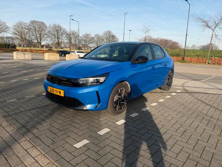 Opel Corsa 1.2 Turbo Start/stop 100pk 2024 Blauw, Auto's, Opel, Particulier, Corsa, Achteruitrijcamera, Airbags, Airconditioning
