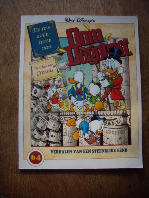 Disney De reisavonturen van Oom Dagobert 4 delen 1ste druk, Verzamelen, Disney, Gebruikt, Ophalen of Verzenden