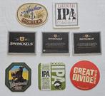 10 Amerikaanse Bierviltjes van 6 Brouwerijen, Ophalen of Verzenden, Gebruikt, Viltje(s), Overige merken