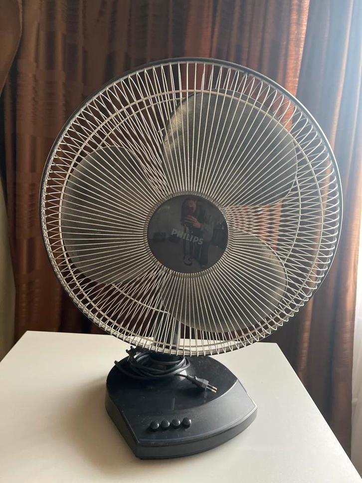 Philips Tafelventilator - Gebruikt, Witgoed en Apparatuur, Ventilatoren, Gebruikt, Tafelventilator, Ophalen