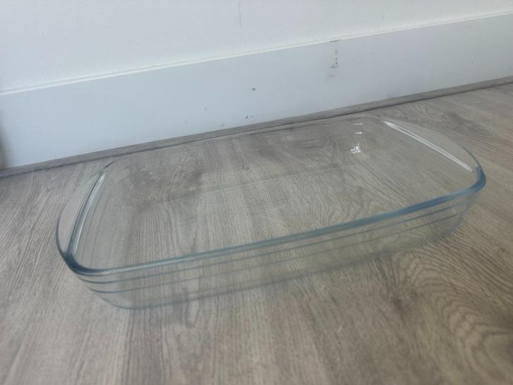 Glazen ovenschaal 24x34 cm, Huis en Inrichting, Keuken | Keukenbenodigdheden, Zo goed als nieuw, Ophalen of Verzenden