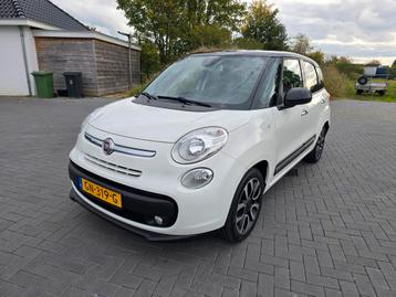 Fiat 500L 0.9 Twinair Living 7P 2015 Wit 7 personen beschikbaar voor biedingen