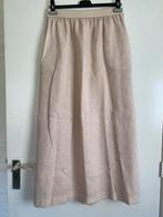 Prachtige beige lange linnen rok van Bellamy maat M, Beige, Bellamy, Ophalen of Verzenden, Zo goed als nieuw