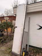 4 delen van sectionaal garagedeur en evt toebehoren, Doe-het-zelf en Verbouw, Deuren en Horren, Ophalen, Garagedeur, Zo goed als nieuw