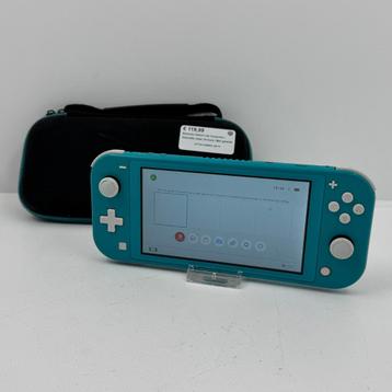 Nintendo Switch Lite Turquoise | Gebruikte staat | In hoes | beschikbaar voor biedingen