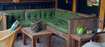 Tuinkussens bank tuin terras tent camping caravan beschikbaar voor biedingen