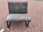 Fauteuil van troubadours, Huis en Inrichting, Gebruikt, Minder dan 75 cm, Leer, Ophalen of Verzenden
