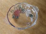 Retro vintage schaaltje met gekleurd glas, Ophalen of Verzenden, Overige stijlen, Glas, Schaal of Schalen