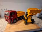 Bruder MAN TGA Vrachtwagen met voorlader, Ophalen, Gebruikt, Jongen
