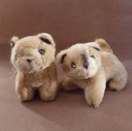 Katten knuffels poesjes pluche poes kat knuffel beige, Ophalen of Verzenden, Zo goed als nieuw, Poes